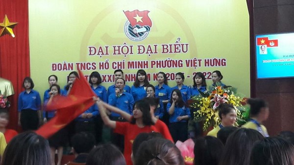 Đại hội đại biểu Đoàn TNCS Hồ Chí Minh phường Việt Hưng lần thứ XXIII, nhiệm kỳ 2017 – 2022 đã thành công tốt đẹp.
